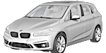 BMW F45 C1554 Fault Code